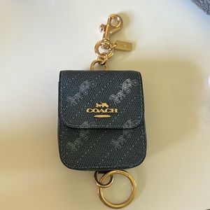 Mini Coach Coin purse Keychain bag